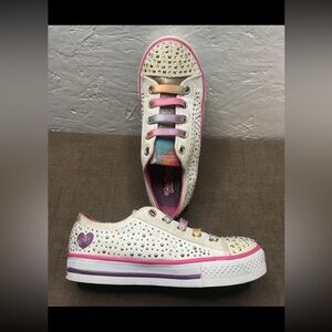 Skechers Twinkle Toes Kid's Sneakers Size 13 Limited Edition Lights Up